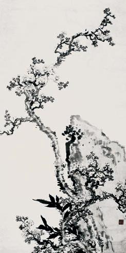 郭味蕖 花卉 镜心 设色纸本