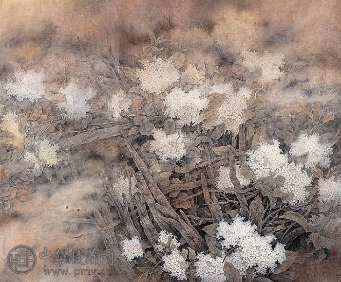 赵洪福 飘香 镜心