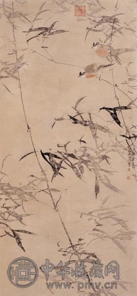 连俊州 竹林 镜心