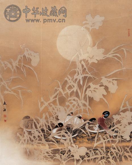 左文汇 皓月 镜心