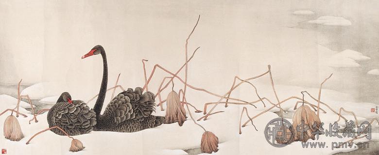 刘金宝 暖雪 镜心