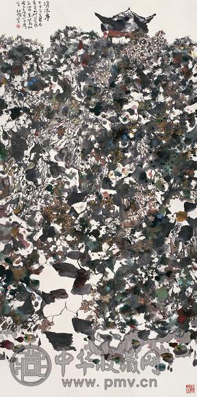 杨延文 2004年作 沧浪亭 镜心 设色纸本