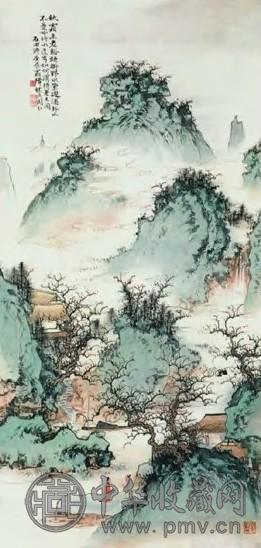 周怀民 现代 山水 镜心