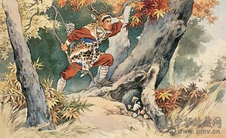刘继卣 连环图《李龙打虎》(1帧)