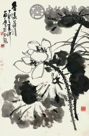 曹简楼 花卉 立轴