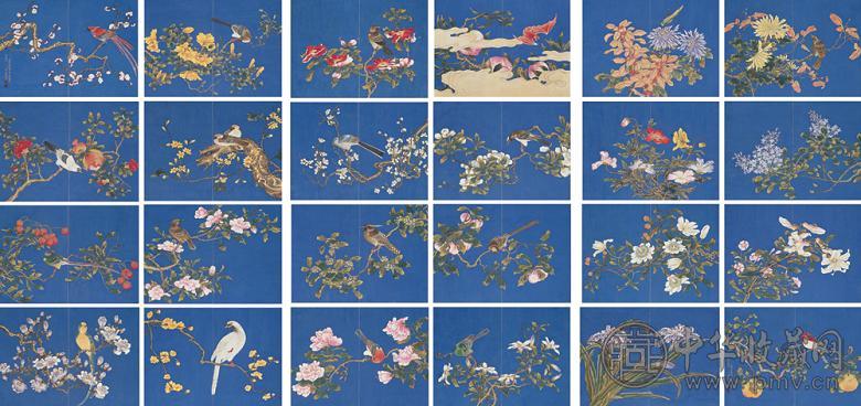 邹一桂 仿宋元集粹册 册页(24开) 设色纸本