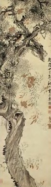 李鱓 清 花卉 轴