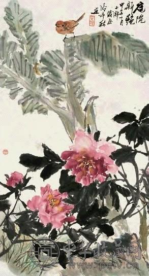 张辛稼 花卉 立轴