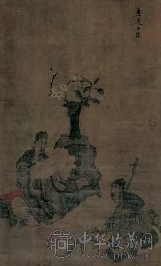 陈洪绶 明末清初 人物 轴