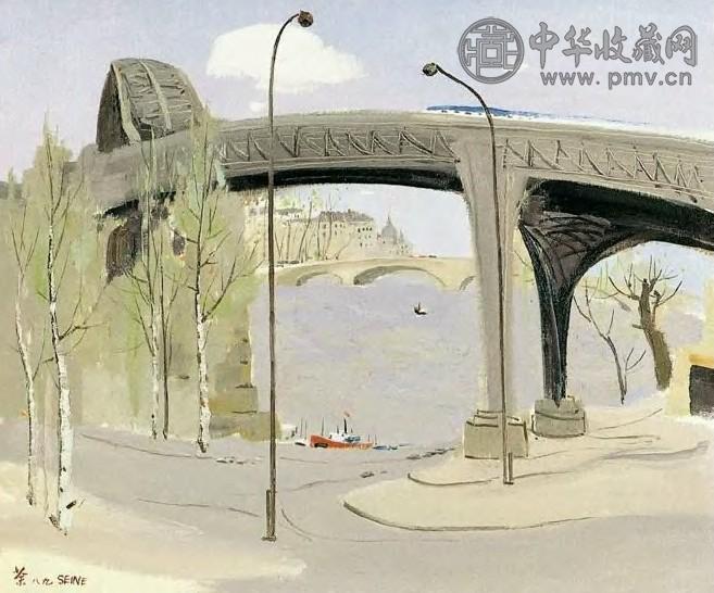 吴冠中 桥
