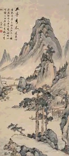 潘恭寿 山水 立轴