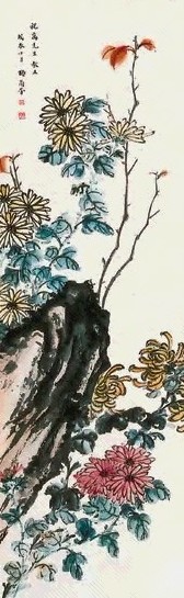 梅兰芳 花卉 镜心 设色纸本