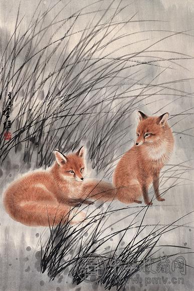 方楚雄 辛未(1991年)作 闲坐家常 镜心 设色纸本