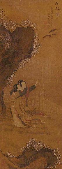 仇英(款) 人物 立轴