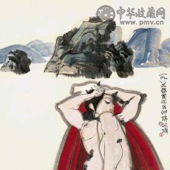 当代 林墉 布吉印象 镜心