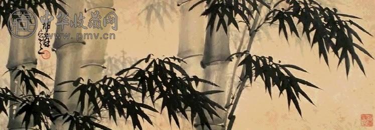 卢坤峰 毛竹 镜心 设色纸本
