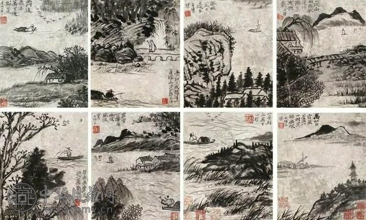 石涛 册页 册页(8开) 纸本