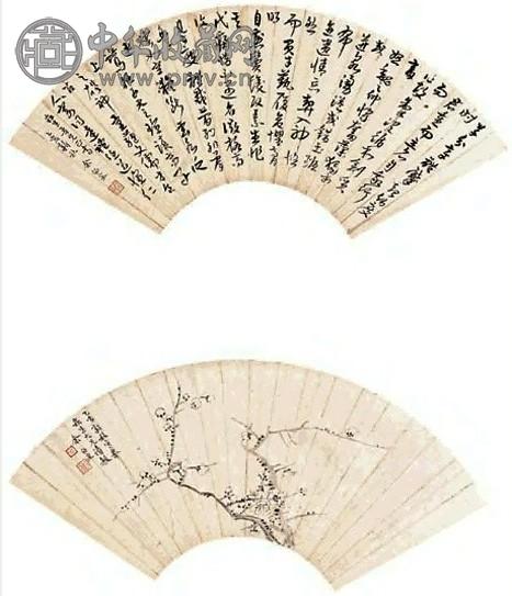 余绍宋 书画 双挖 立轴 水墨纸本