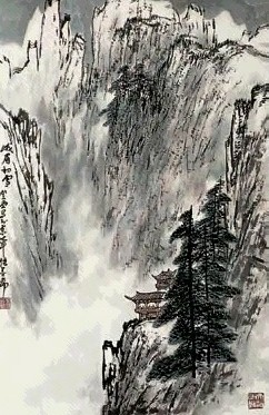 张登堂 峨眉初雪 镜心 设色纸本