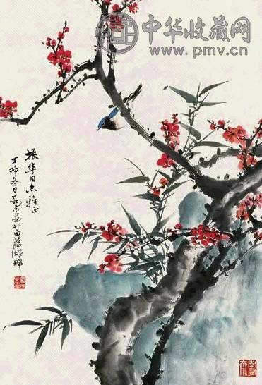 乔木 花鸟 片