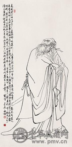 王西京 司马光 镜心 纸本