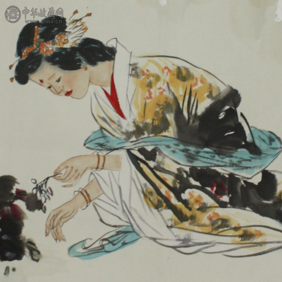 冯远--人物--68x68cm-1