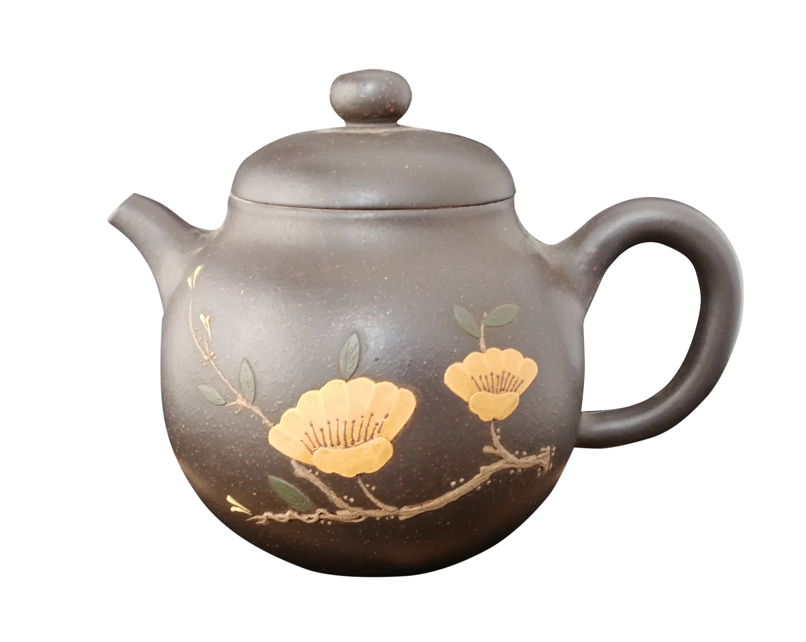 紫糯米梅花紫砂壶