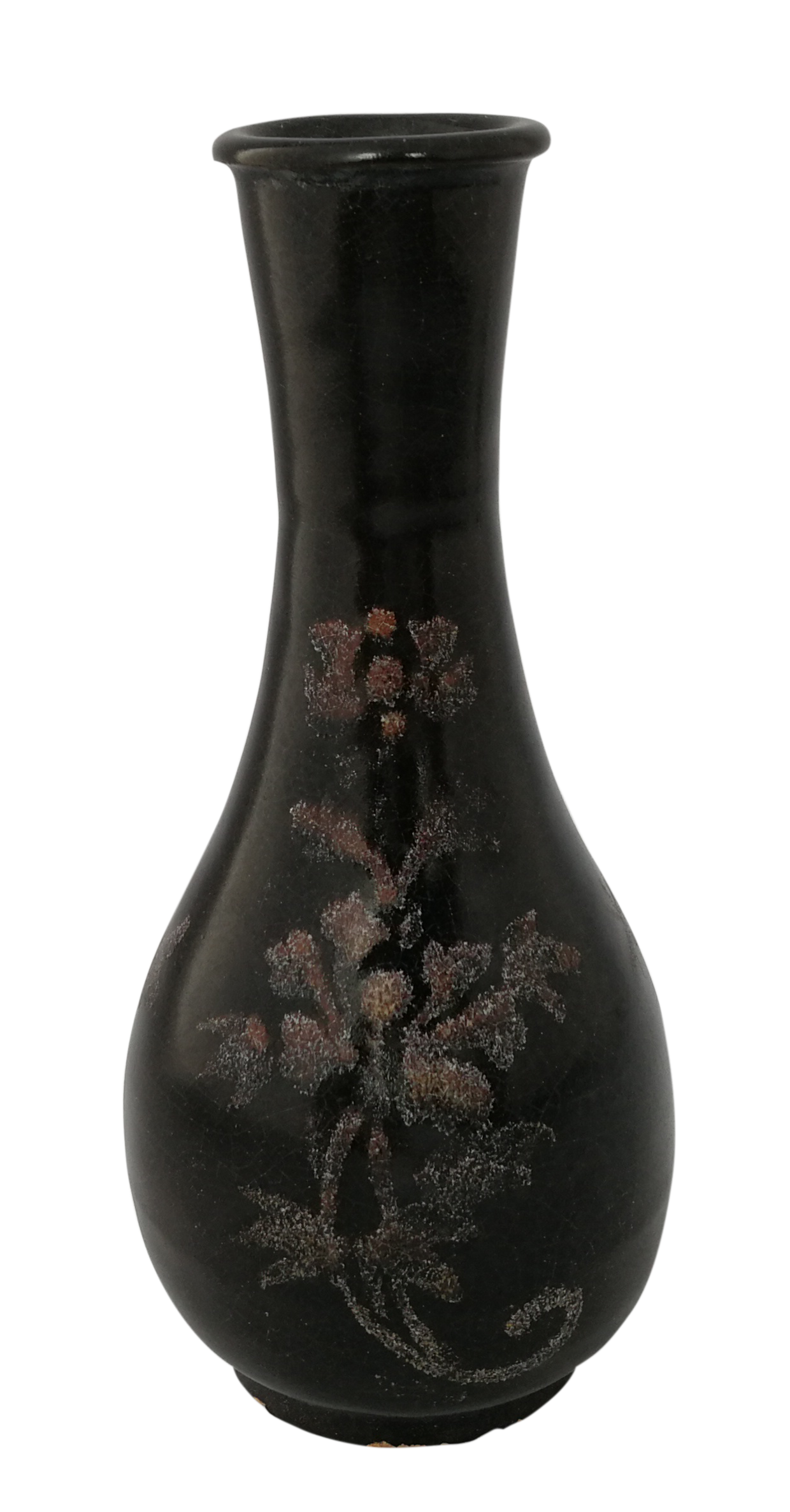 吉洲窑花卉纹玉壶春