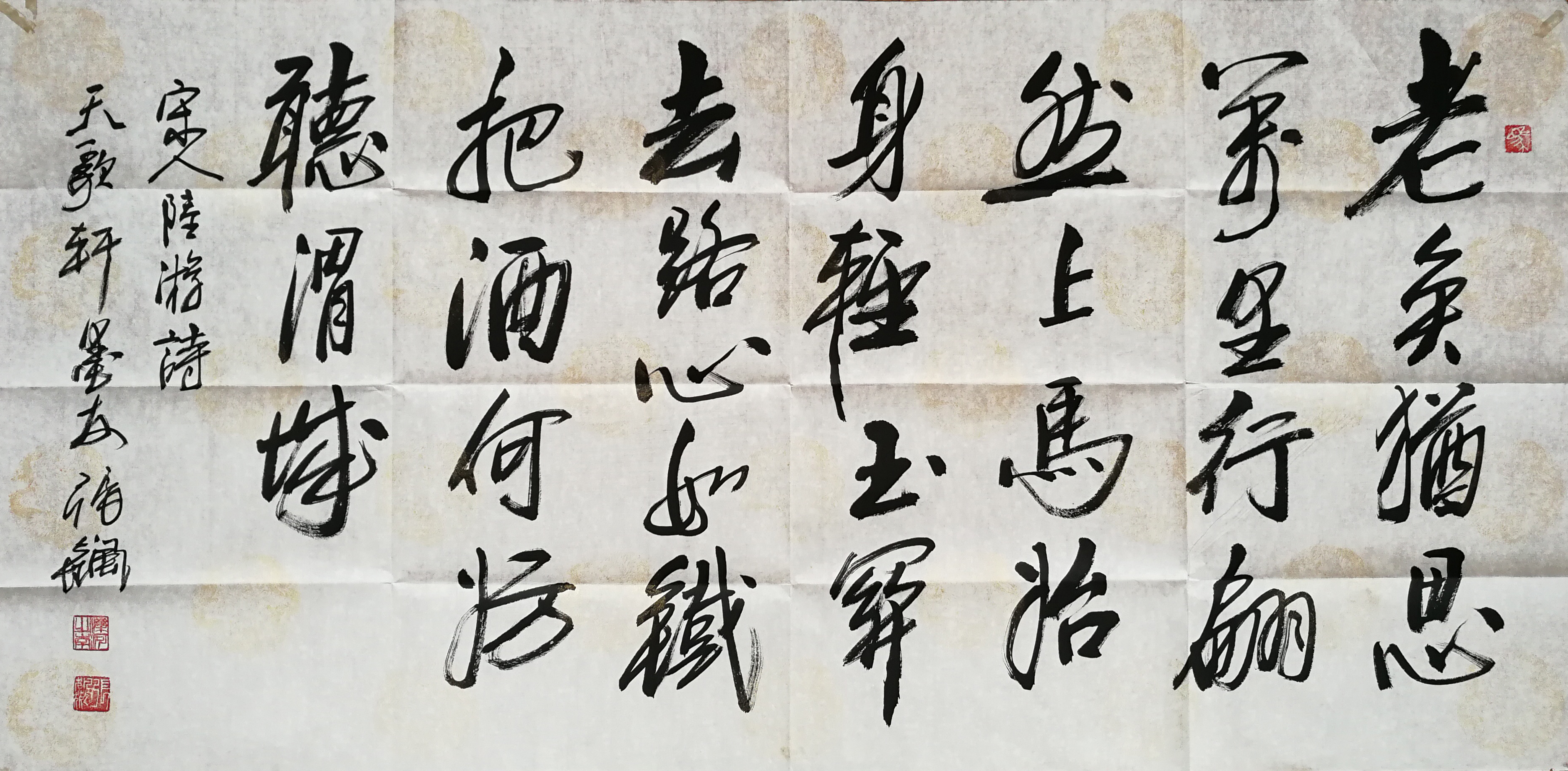 张飙 书法 （软片）