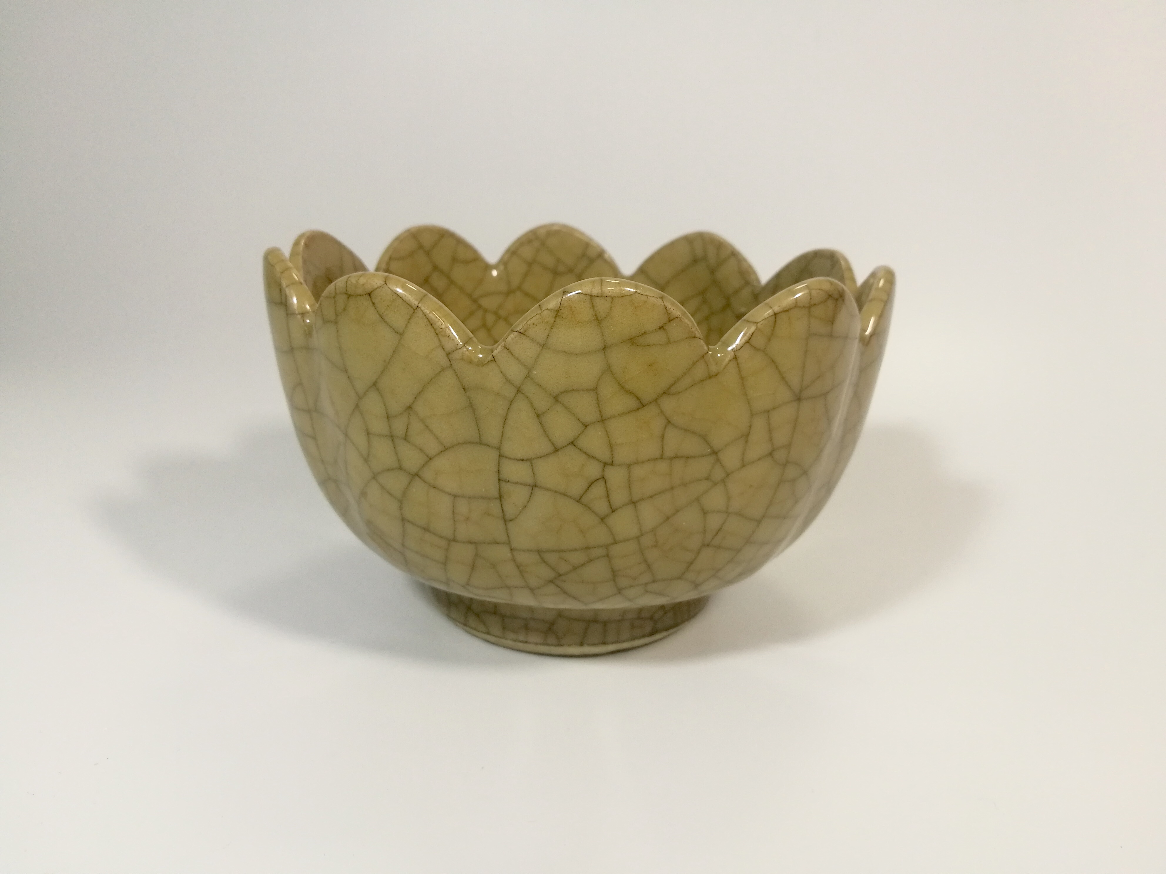 仿哥窑莲瓣碗-＂大匠艺魂＂2019迎新艺术品拍卖