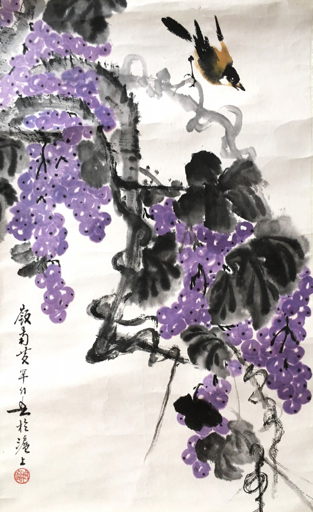 黄幻吾  花鸟