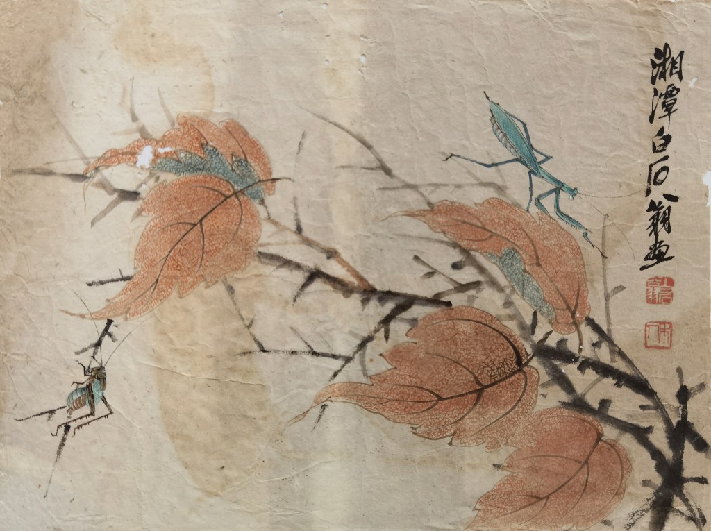 齐白石 百叶虫