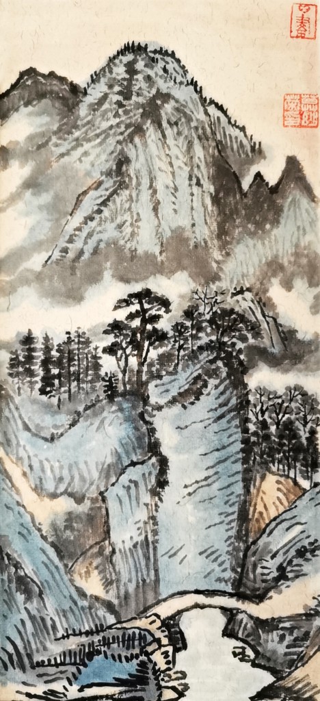 莫妙荣 山水 