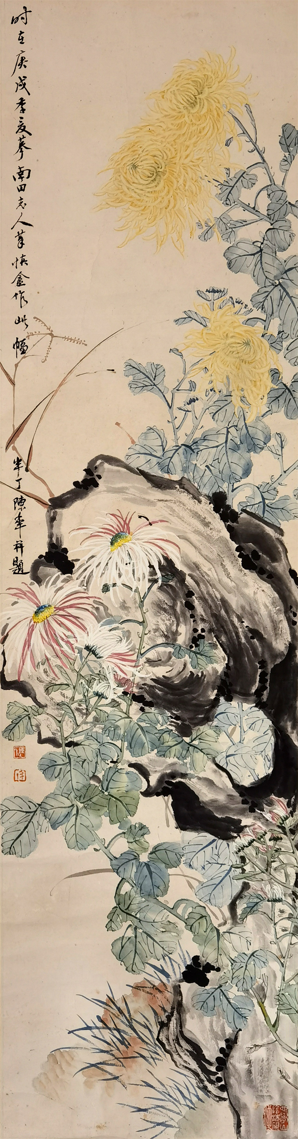 陈半丁  花卉 