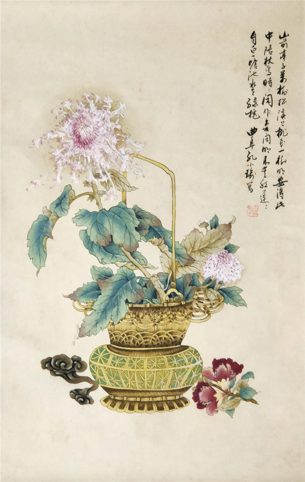 孔小瑜     花篮