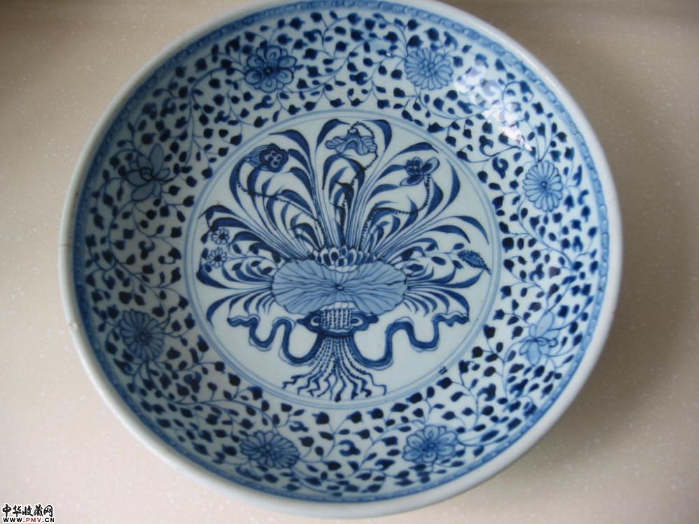 28CM雍正一把莲盘