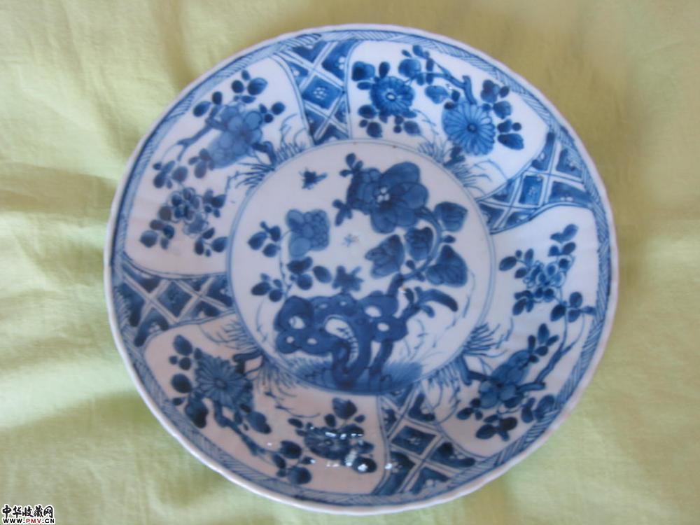 康熙花草开光盘