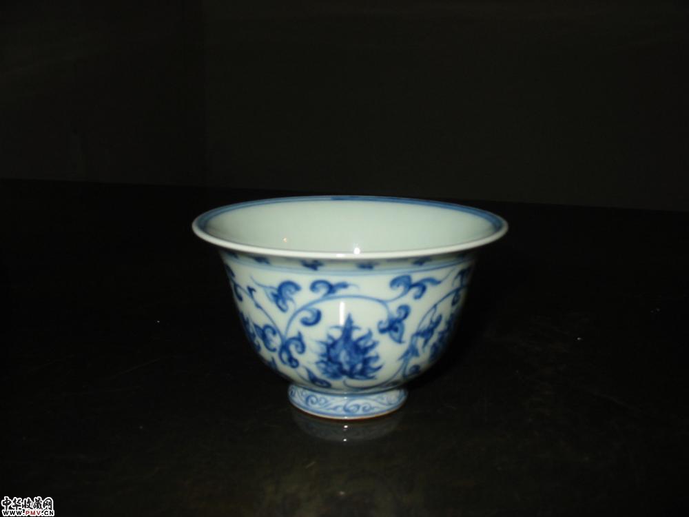 永乐青花小碗