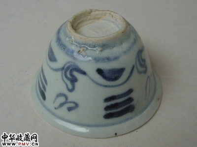 明末青花杯