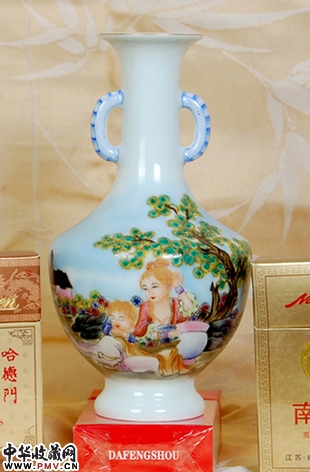 乾隆珐琅彩西洋瓶