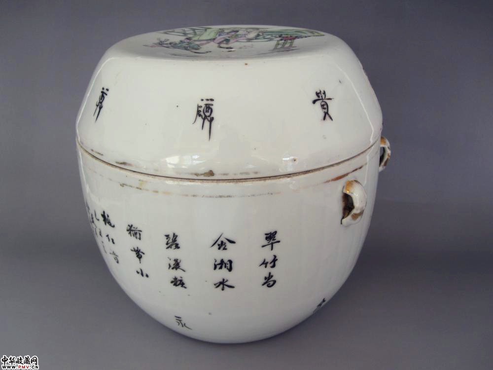 銀閣】中国美術 彷哥釉 双耳 不遊環 瓶 高24cm 旧家蔵出 送料