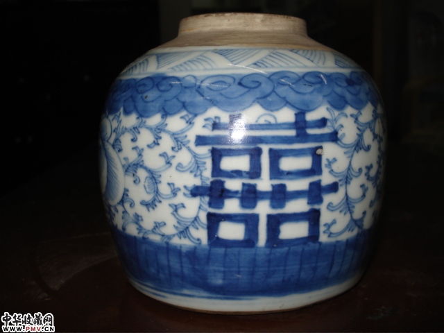 喜字罐