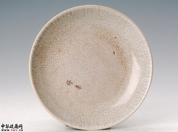 清中 哥釉盘