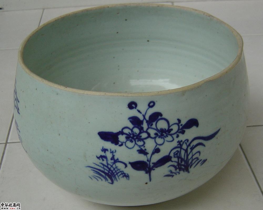 清四季花卉砵