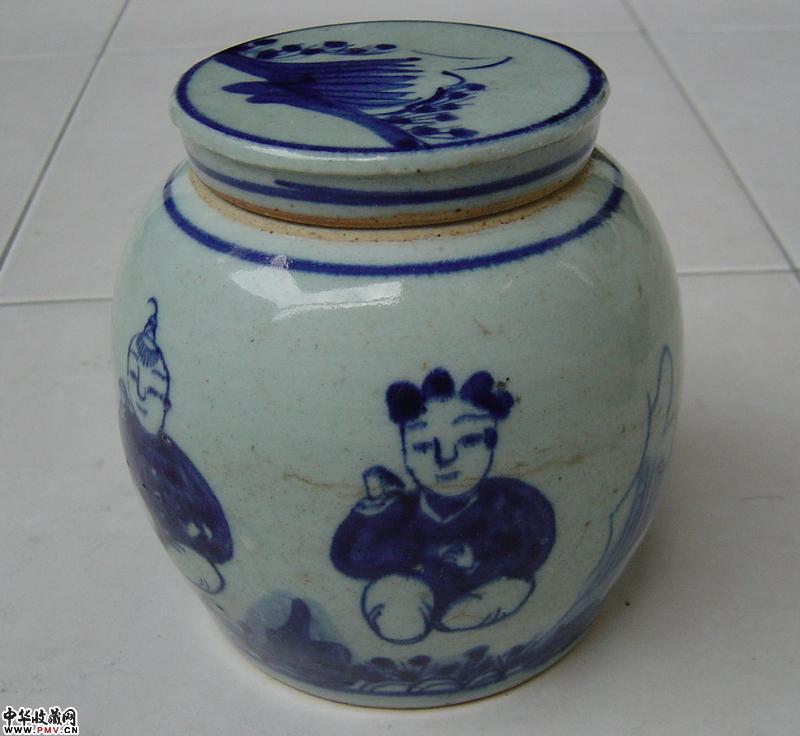 清青花罐 5