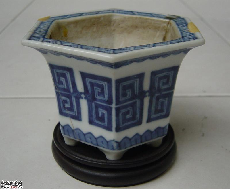 清六角小花盆