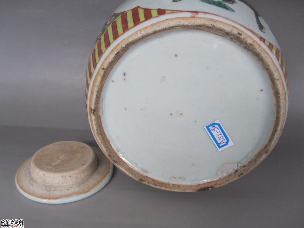 同治特大号五彩麒麟送子图四系壶《已售》 藏家展厅收藏资讯|艺术家