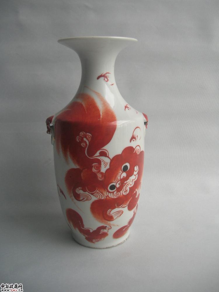 清末红狮子瓶3号