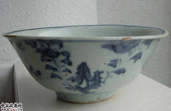 明青花碗