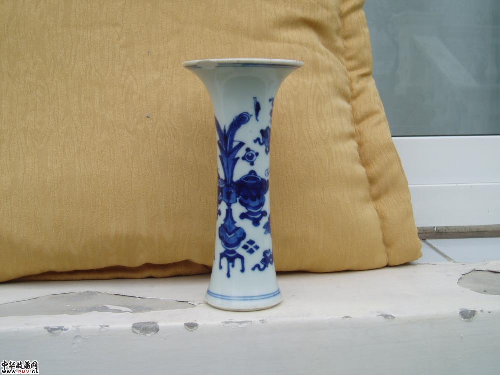 清中花觚